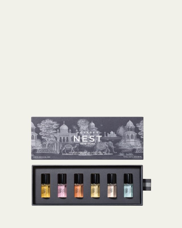 Voyages Perfume Oil Discovery Set, 6 x 3mL